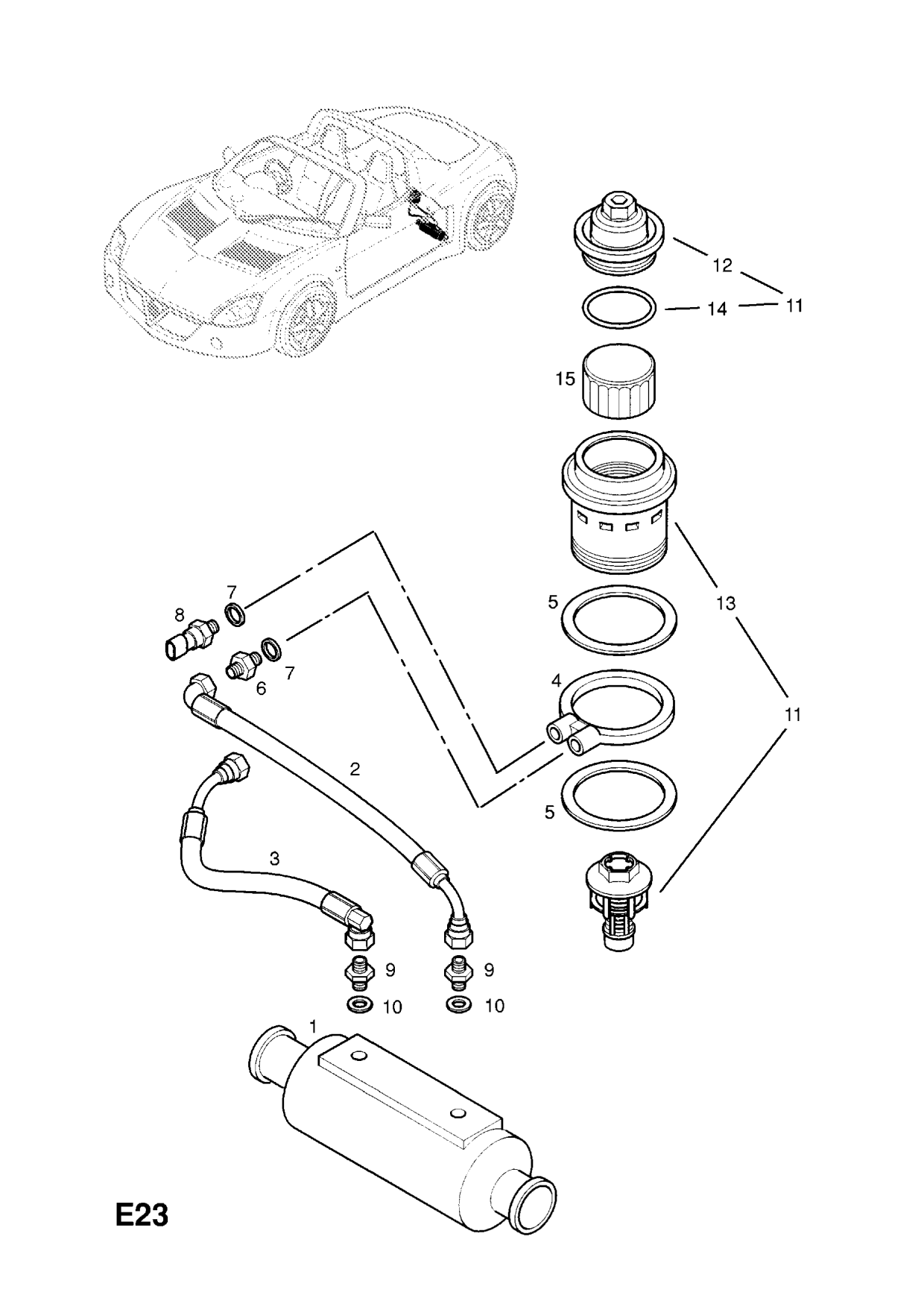 2.2 Oil Filter Housing Car Parts Wanted VX220 Owners Club